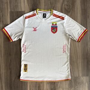 Myanmar National Football Team Soccer Jersey Shirt Men's US Size M (Asian L)